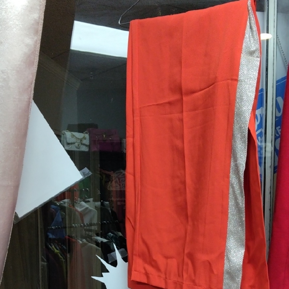 Gracia Vibrant Orange Pants